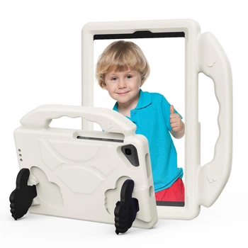 Протиударний дитячий чохол EVA Kids Like з підставкою на Samsung Galaxy Tab A11 LTE 4G / Tab A11 Wi-Fi 8.7" 2025 (Молочний)