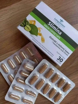 Дієтична Добавка Slimina "Зелена Кава+Хром" Langsteiner, 30 капсул