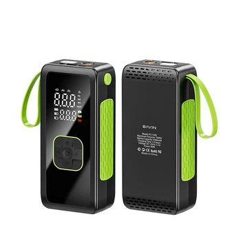 Автокомпрессор аккумуляторный BAVIN PC1158S 90W 150PSI 4500 mAh Black