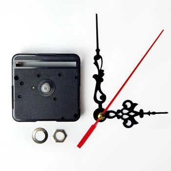 Часовой механизм со стрелками, Шток 12 мм, цокає