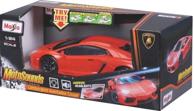 Metalowy model samochodu Maisto Moto Saunds Lamborghini Aventador 1:24 MST81221 (90159812210)