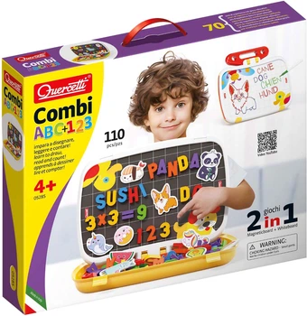 Tablica do rysowania Quercetti magnetyczna Combi (8007905052853)