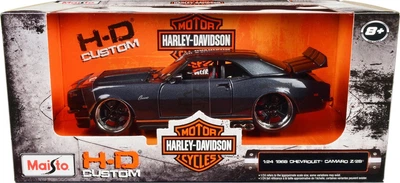 Металева модель автомобіля Maisto Harley-Davidson Chevrolet Camaro Z/28 1968 1:24 MST32273 (90159322733)
