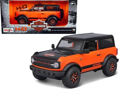 Металева модель автомобіля Maisto Harley-Davidson Ford Bronco Badlands 2021 1:24 MST32272 (90159322726)