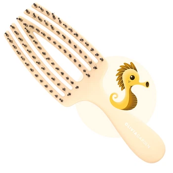 Щетка для укладки Olivia Garden Finger Brush Care Mini Kids Seahorse