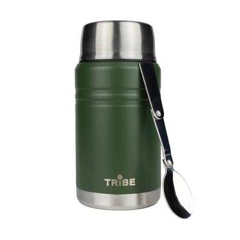 Термос пищевой 0.7л с широким горлом Tribe Food Jar T-DE-0023-olive