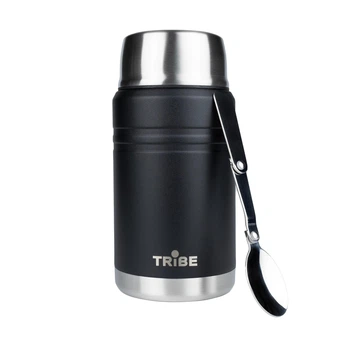 Термос пищевой 0.7л с широким горлом Tribe Food Jar T-DE-0023-black
