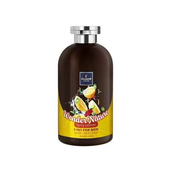 Гель-шампунь для чоловіків 3 в 1 Пряний Лимон Famirel Wonder Nature Spicy Lemon 500 мл