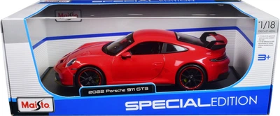 Металева модель автомобіля Maisto Special Edition Porsche 911 GT3 2022 1:18 MST36458RD (90159067993)