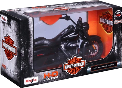 Металева модель мотоцикла Maisto Harley-Davidson Road King 2017 1:12 MST32336 (090159323365)