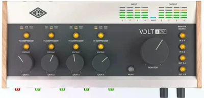 USB аудиоинтерфейс Universal Audio Volt 476P 4x4 с компрессором 76