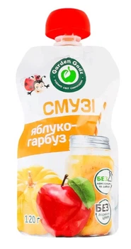 Пюре-смузі Gadz Яблуко-гарбуз 120г