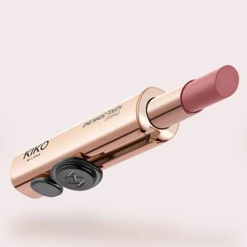 Зволожувальна напівматова помада з висувним футляром KIKO MILANO one magic touch 04 Posh Bite 2,5 г.