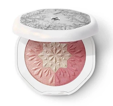 Пудровый хайлайтер для лица Kiko Milano Snow-Kissed Holiday Multi-Glow Face Highlighter тон 01 Fairylight Frost. 7,5 г