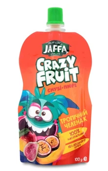 Смузі-пюре Jaffa Crazy Fruit Манго-Банан-Гуава-Маракуйя 100г