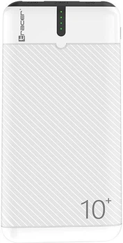 Powerbank Tracer EnerGo 10000 mAh 10W White/Black (TRABAT47515)