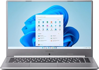 Ноутбук 15.6" MEDION S15447 Intel Pentium 6405U RAM 8GB SSD 256GB Windows 11 (UKR)