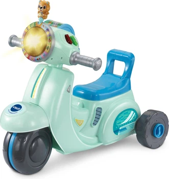 Jeździk Vtech 2 in 1 Balance Scooter Blue (3417765723728)