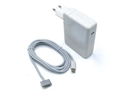 Блок живлення APPLE 140W Type-C (USB-C) (MLYU3) + EU вилка + MagSafe3 кабель. High Copy (68422)