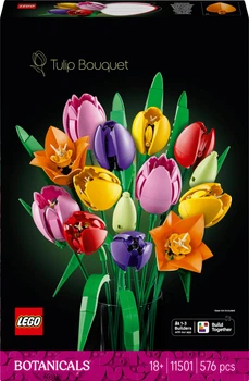 Конструктор LEGO Botanicals Букет тюльпанів 576 елементів (11501)