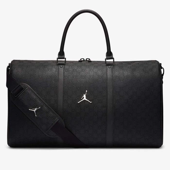 Спортивна Сумка Jordan Monogram Black Екошкіра