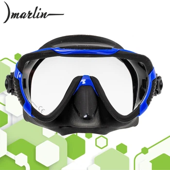 Маска для дайвинга Marlin ENJOY black/blue