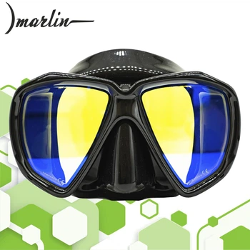 Маска для подводной охоты Marlin Turbo + просветленные стекла