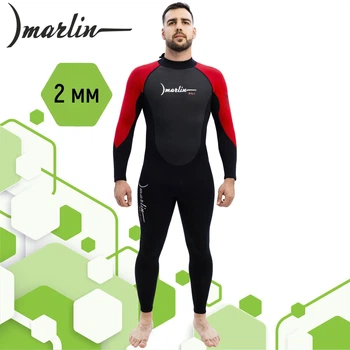 Гидрокостюм Marlin BALI MAN 2 мм red/black L