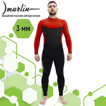 Гідрокостюм Marlin TROPIC MAN 3 мм red/black L