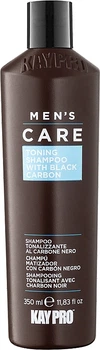 Тонирующий шампунь с черным углем - KayPro Men's Care Toning Shampoo With Charcoal 350ml (1349031-1966857162-2)