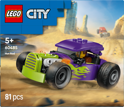 Zestaw klocków LEGO CITY Hot rod 81 elementów (60485)
