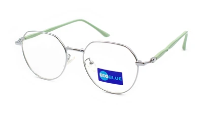 Окуляри для роботи за комп'ютером Bluelight 2255-C3 у металевій оправі