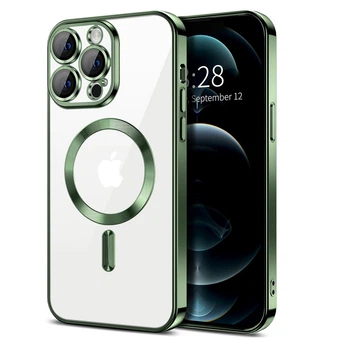 Чехол Fiji Chrome для Apple iPhone 11 Pro Max с MagSafe и защитой камер Green