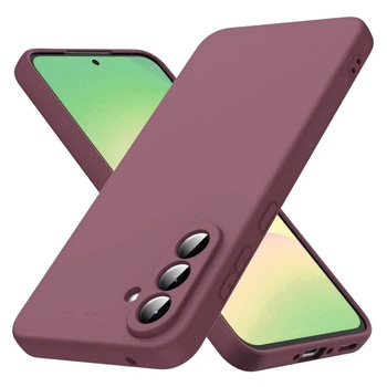 Чехол Fiji Full Soft Premium для Samsung Galaxy A34 (A346) силикон бампер Bordo