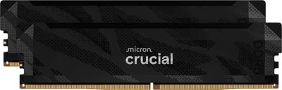Pamięć RAM Crucial DDR5-6400 32768MB PC5-51200 (Kit of 2x16384) Pro Overclocking Black (649528947604)