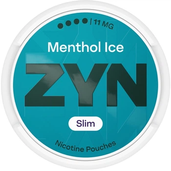 Никотиновые подушечки ZYN Menthol Ice 11 мг (5704420034168)