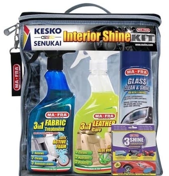 Zestaw do pielęgnacji wnętrza samochodu Mafra Kesko Kit Interior Shine KT069 (8005553018856)
