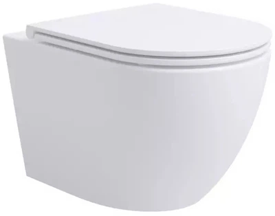 Унітаз підвісний Devit Aero 3810830 безобідковий Vortex Flush із сидінням Soft Close дюропласт
