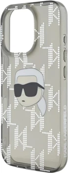 Etui plecki Karl Lagerfeld Karl Head na Apple iPhone 16 Pro Czarne (3666339319786)