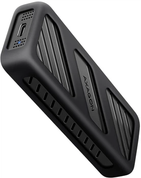 Zewnętrzna kieszeń Axagon EEM2-20G USB-C 20Gbps - M.2 NVMe SSD ARMORED Black
