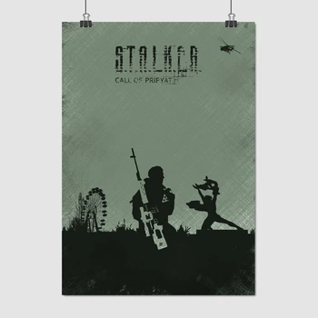 Постер Сталкер, мінімалістичний, Stalker, A3 42×30 см (id2002)