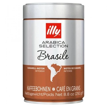 Кава в зернах ILLY Brasile Бразилія 250 г (ж/б)