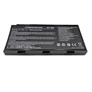 Акумулятор BTY‑M6D для MSI GT660/663/683/685/70/780/783, GX60/660/680/780 (11.1V 7800mAh 87Wh)