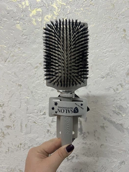 Расческа для волос со щетиной мягкая Salon Professional 800AB-SI