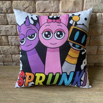 Подушка Sprunki 33х33см -6