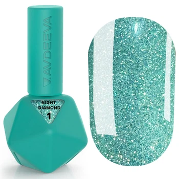 Светоотражающий гель лак Victoria Avdeeva Night Diamond №01 12 мл