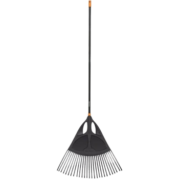 Граблі для збирання листя Fiskars Solid (XL) 135090 має полегшену конструкцію Чорний (1015645)