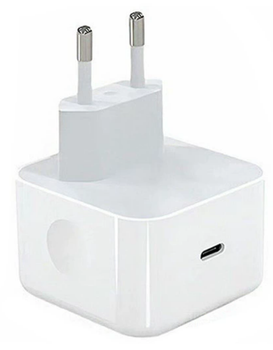Зарядное устройство 40W USB-C Dynamic Power Adapter до 60W Max для Apple (OEM) (023128) (white)