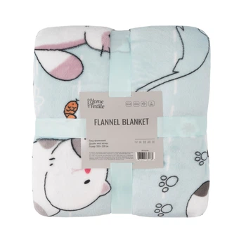 Плед Ardesto Flannel 160х200см, 100% полиэстер, милые котики (ART0130PB)