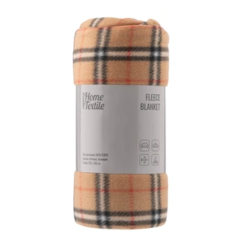 Плед 130x160 см Ardesto Fleece, бежевий ART0722PB